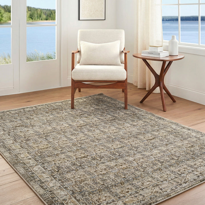 Elegant Arda Vintage Traditional Rug