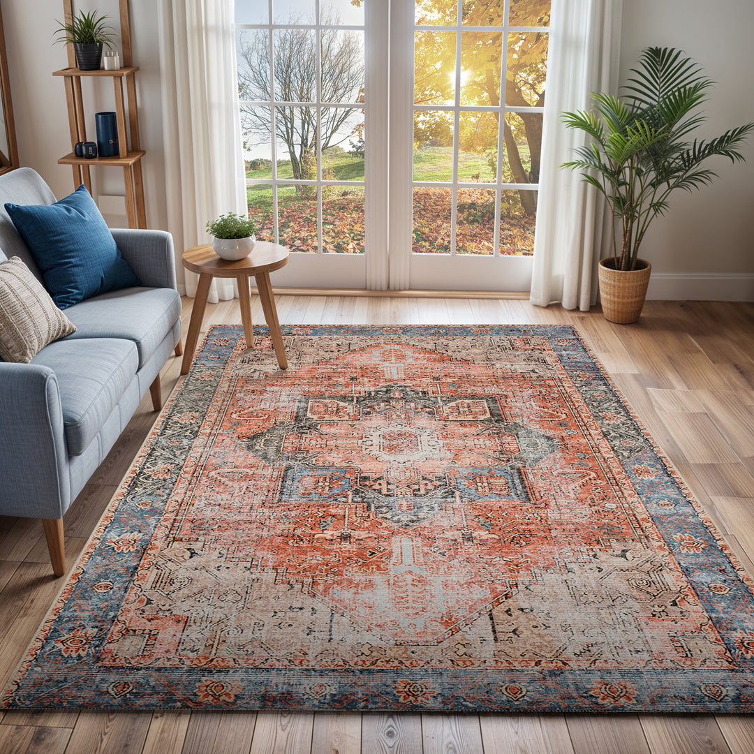 Refined Amelie Traditional Washable Rug