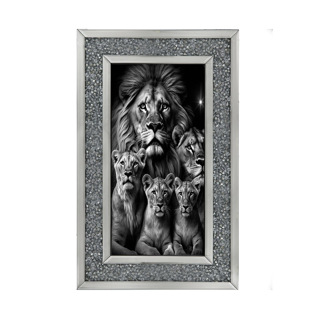 AN1500 LION FAMILY B&W