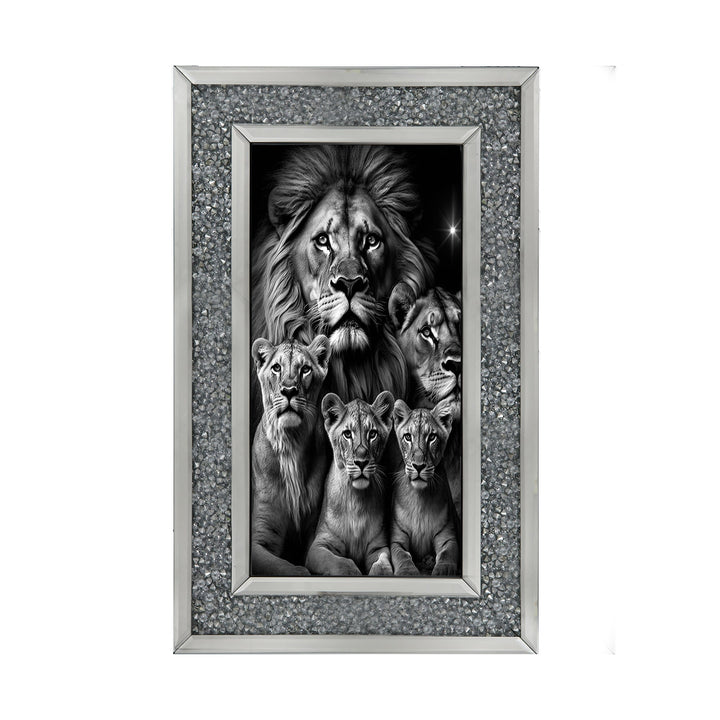 AN1500 LION FAMILY B&W