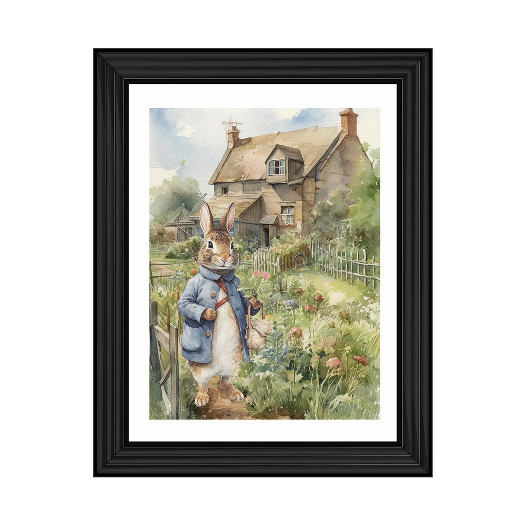 AN1549 LADY BUNNY OUT FOR A WALK