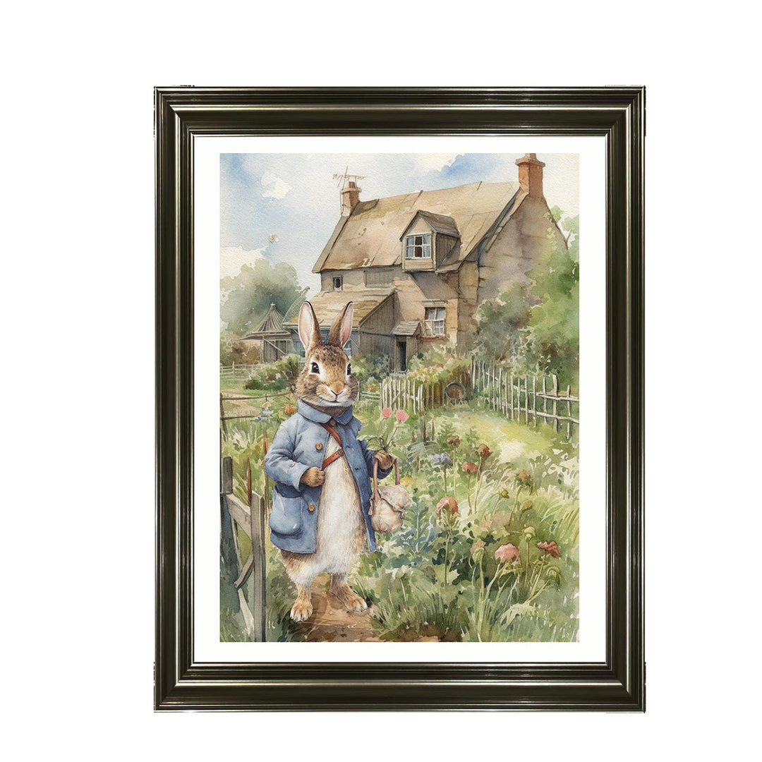 AN1549 LADY BUNNY OUT FOR A WALK