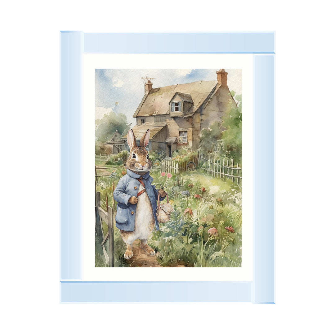 AN1549 LADY BUNNY OUT FOR A WALK