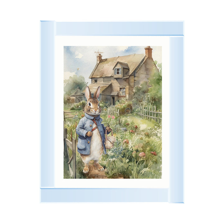 AN1549 LADY BUNNY OUT FOR A WALK