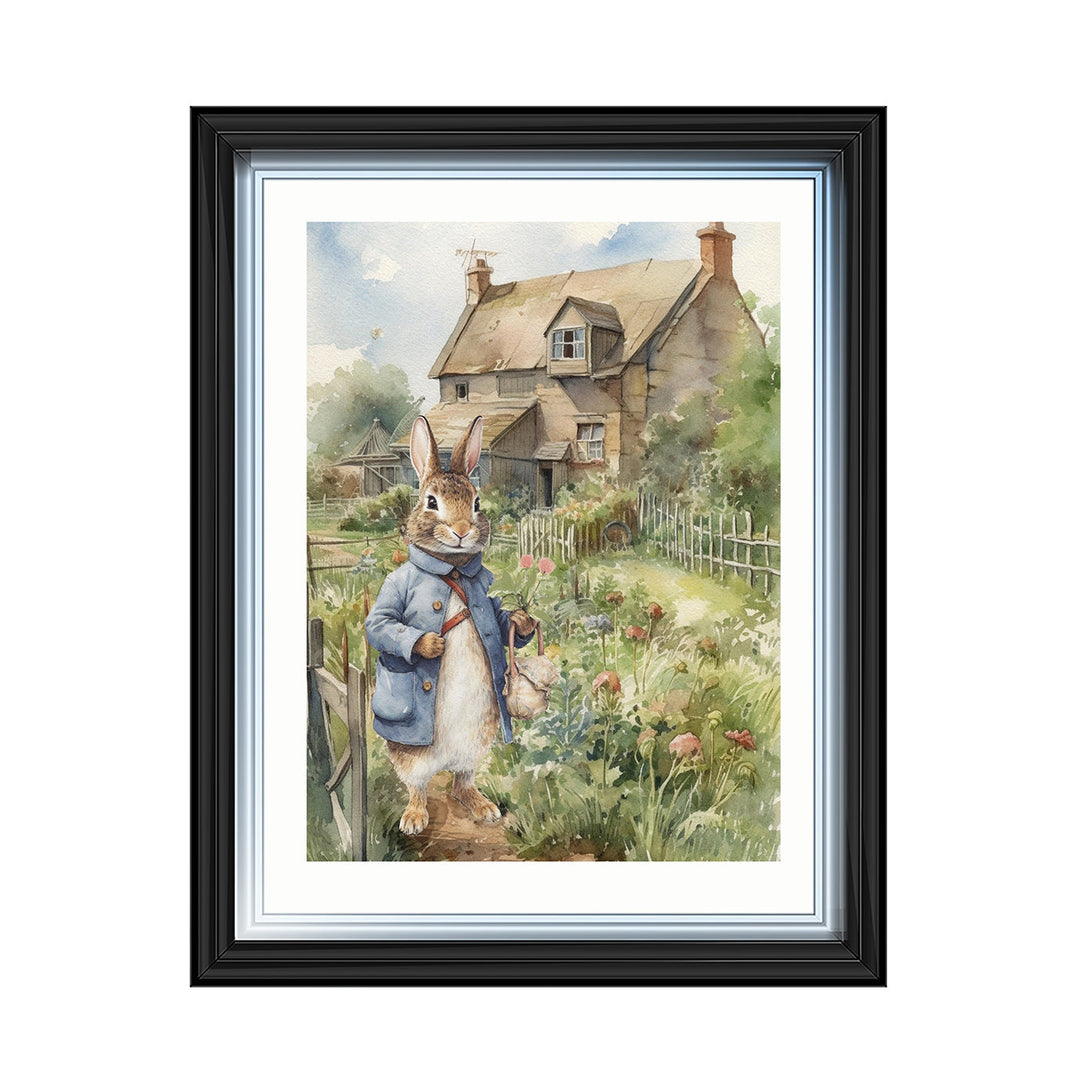 AN1549 LADY BUNNY OUT FOR A WALK