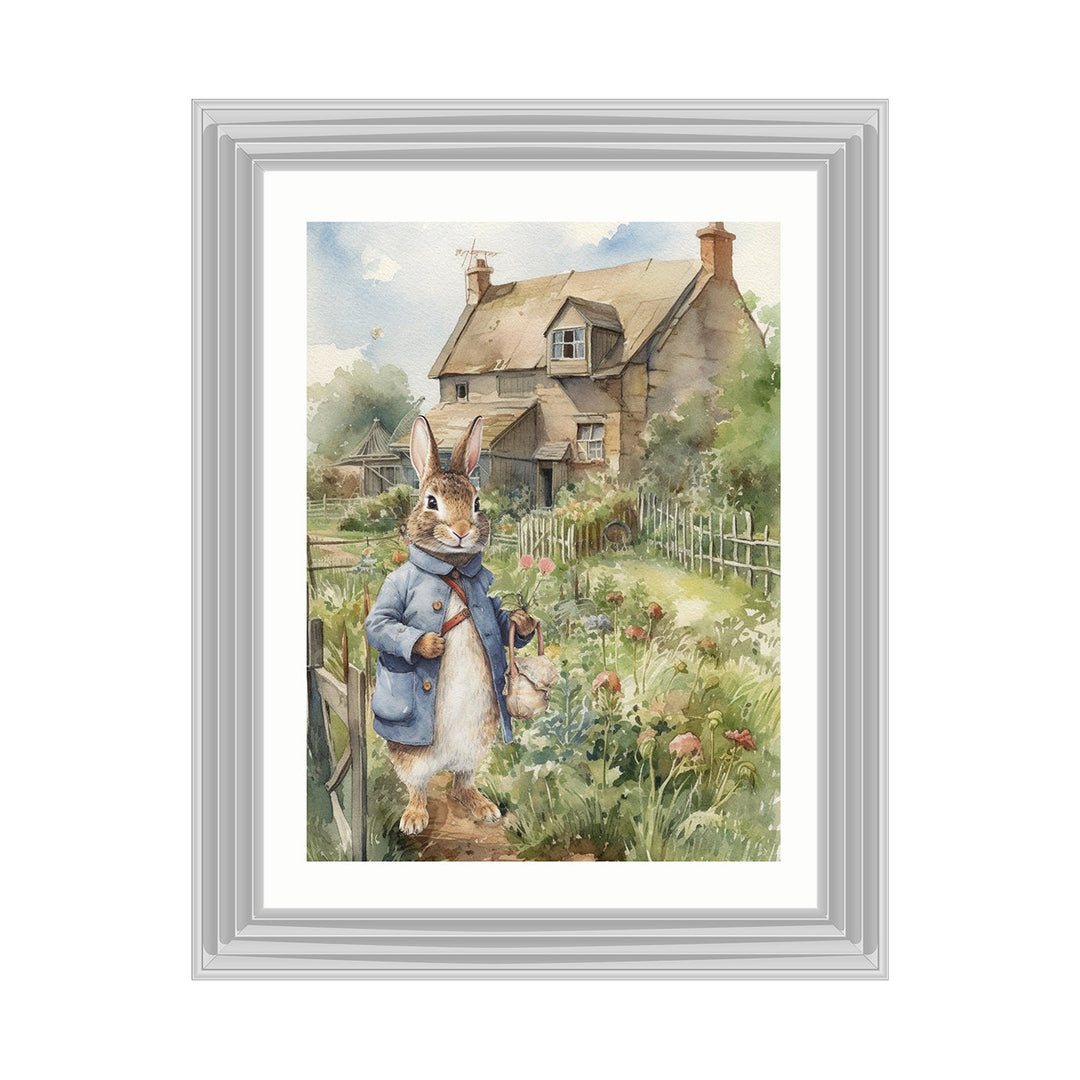 AN1549 LADY BUNNY OUT FOR A WALK