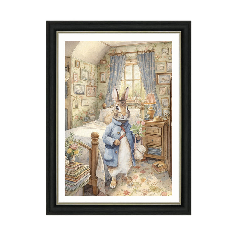 AN1550 LADY BUNNY READY  FOR THE DAY