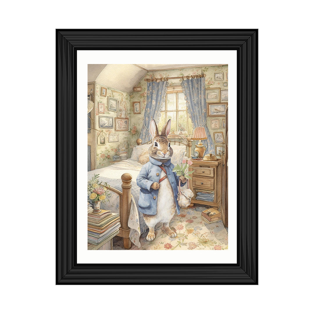 AN1550 LADY BUNNY READY  FOR THE DAY