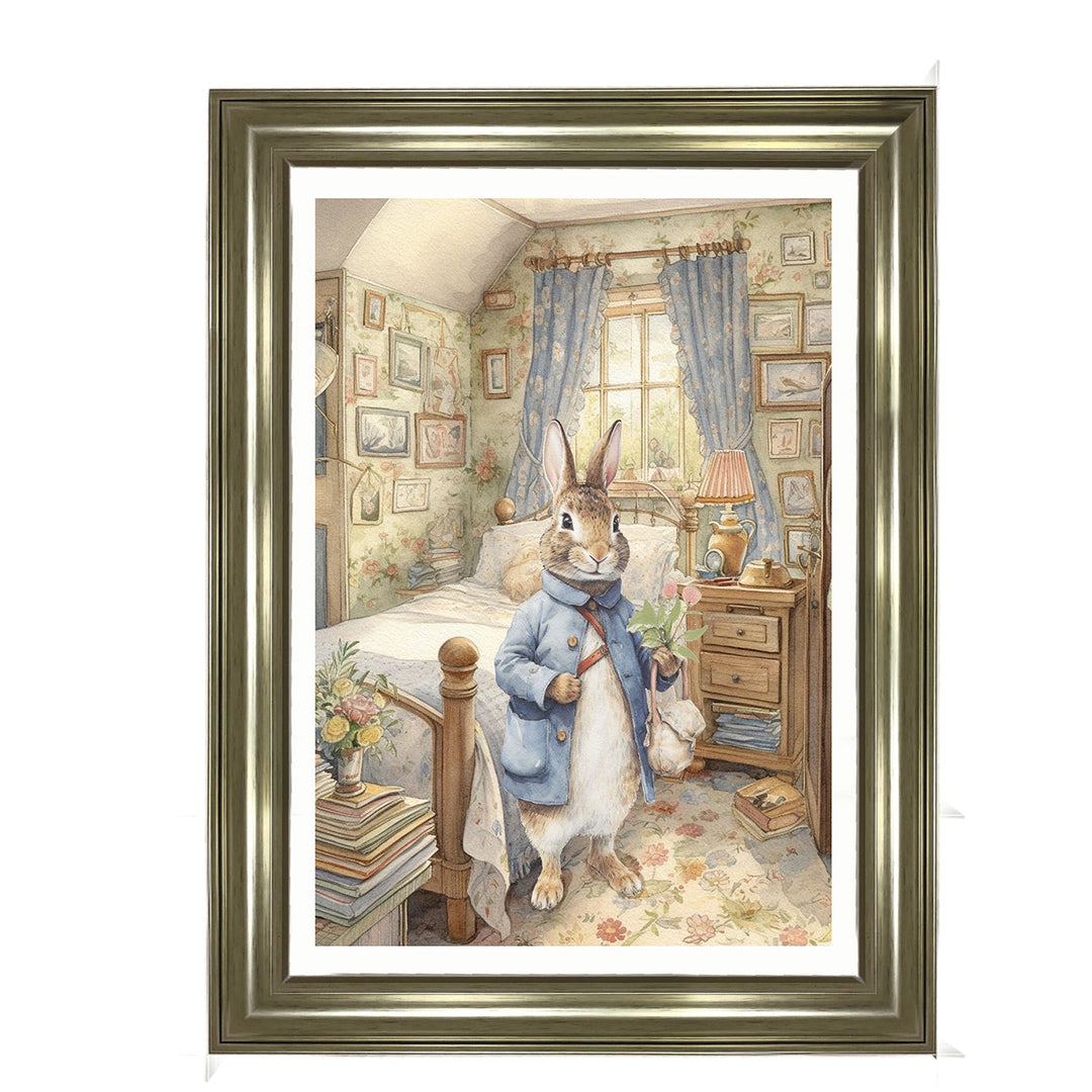 AN1550 LADY BUNNY READY  FOR THE DAY