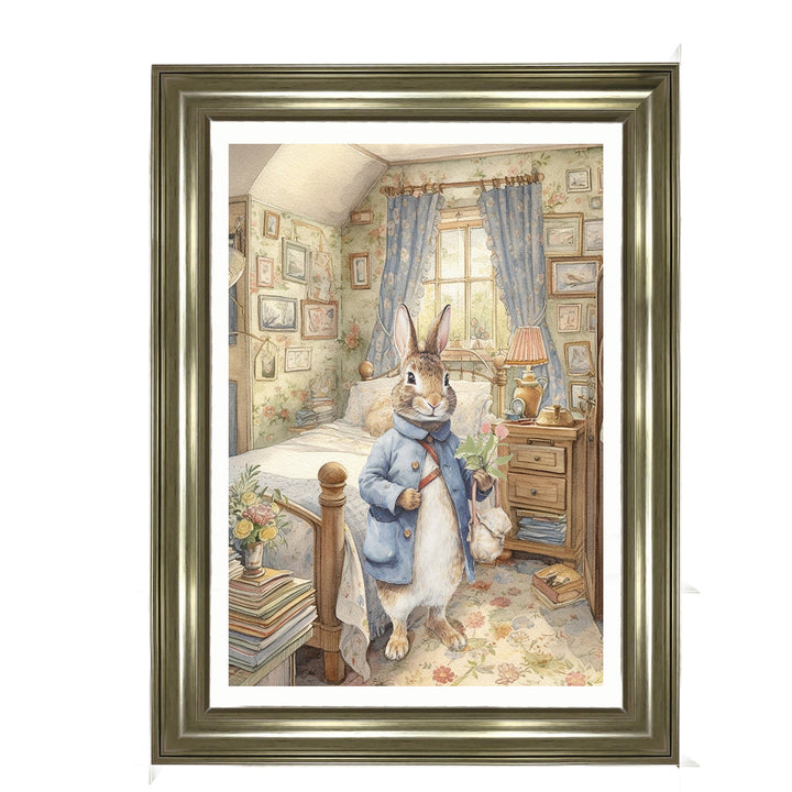 AN1550 LADY BUNNY READY  FOR THE DAY