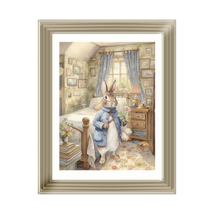 AN1550 LADY BUNNY READY  FOR THE DAY