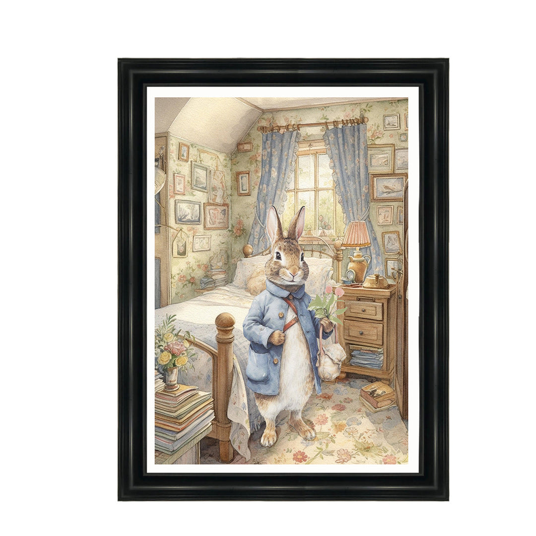 AN1550 LADY BUNNY READY  FOR THE DAY