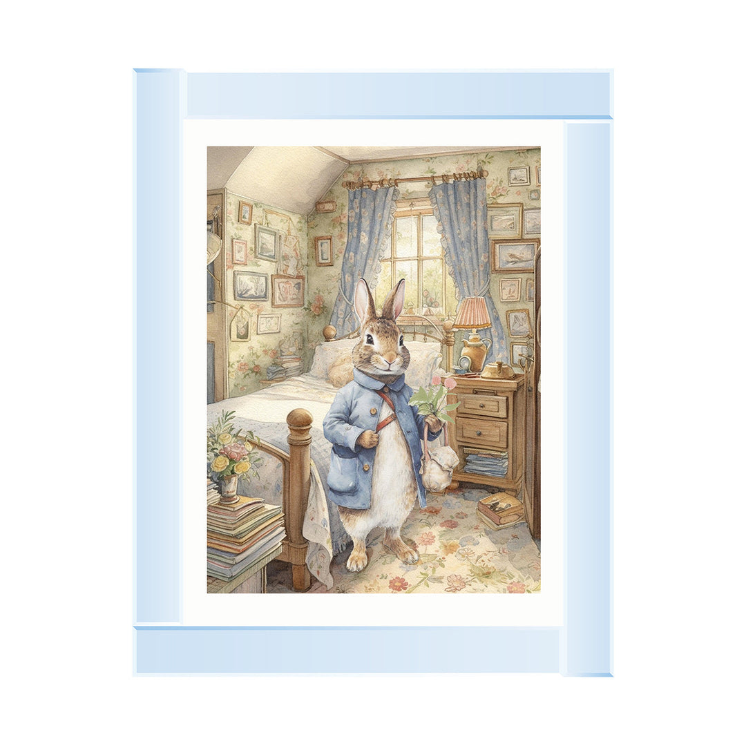 AN1550 LADY BUNNY READY  FOR THE DAY