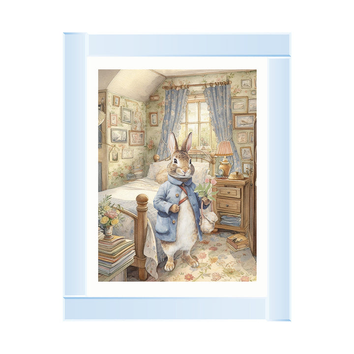 AN1550 LADY BUNNY READY  FOR THE DAY