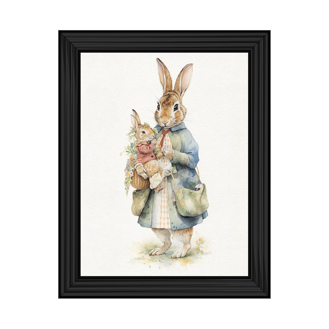 AN1551 MAMA BUNNY & BABY BUNNY