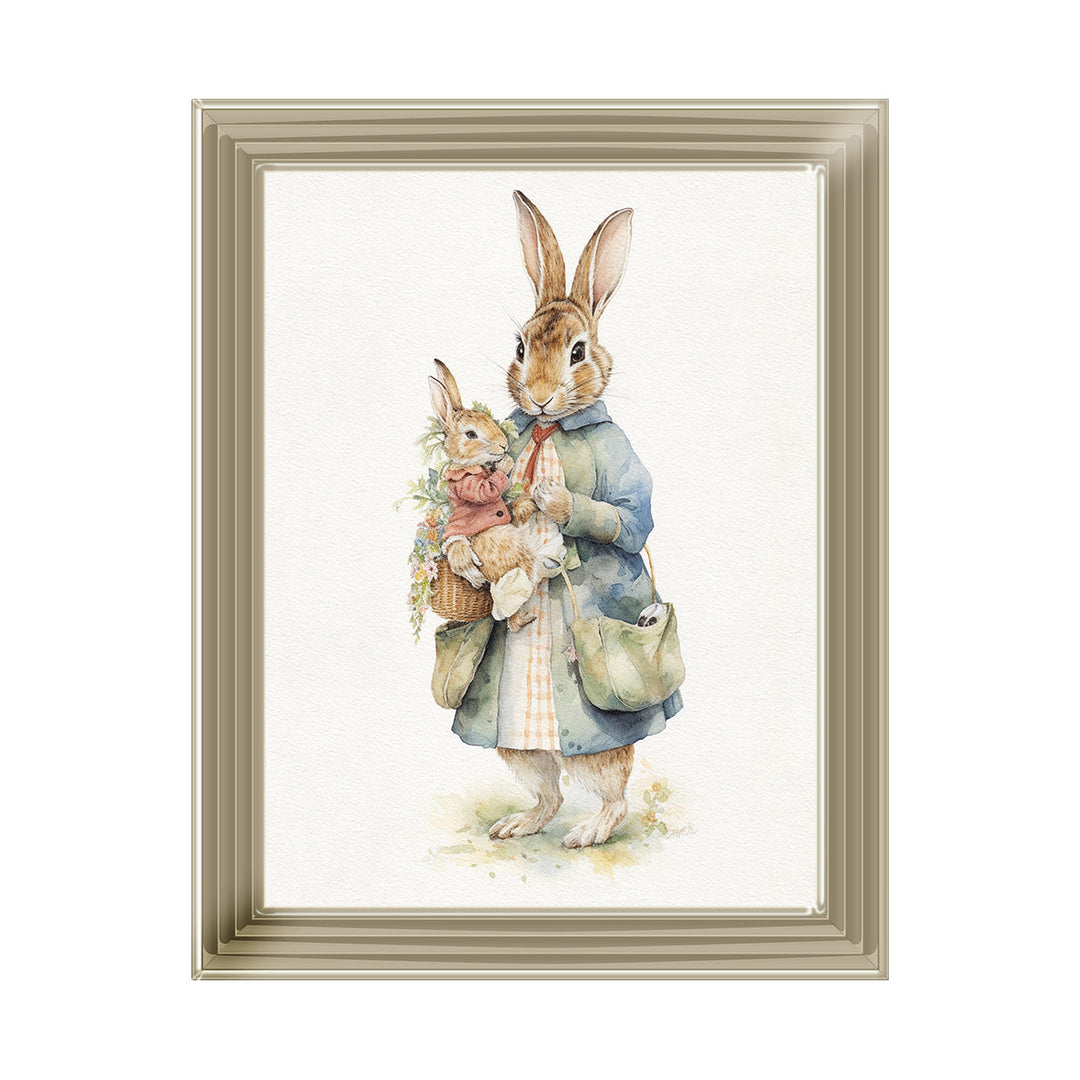 AN1551 MAMA BUNNY & BABY BUNNY