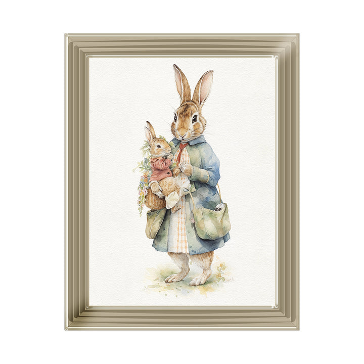 AN1551 MAMA BUNNY & BABY BUNNY