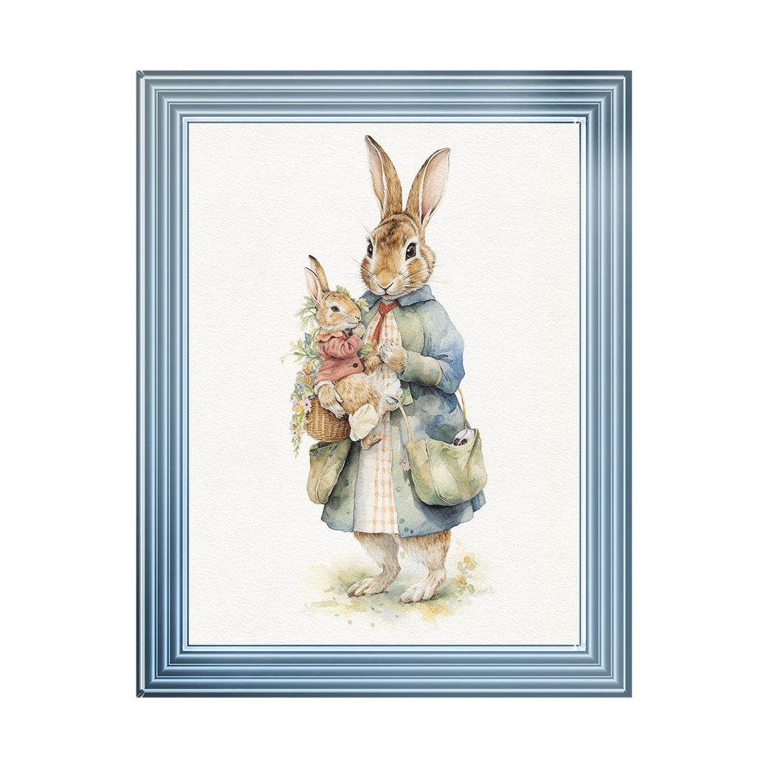 AN1551 MAMA BUNNY & BABY BUNNY