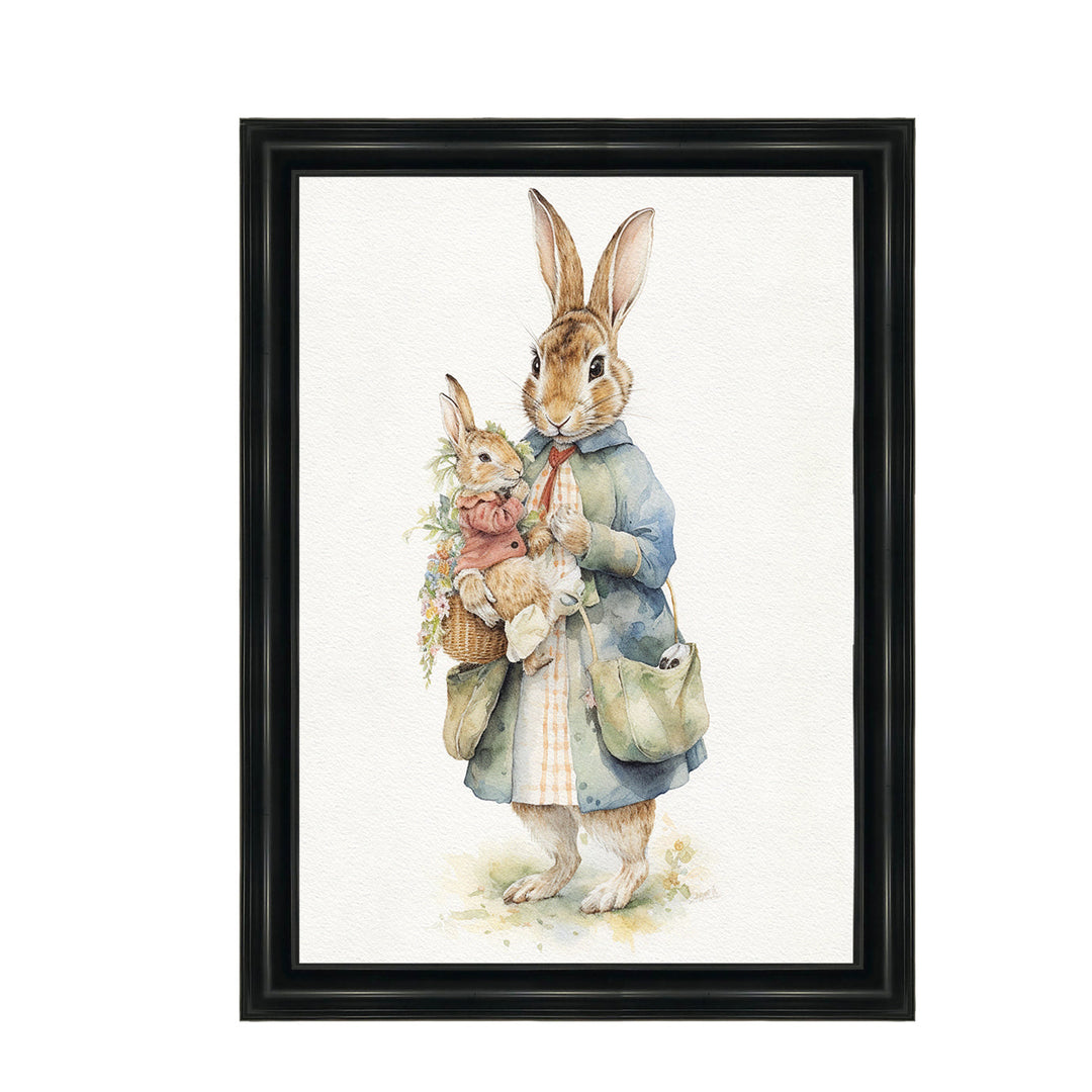 AN1551 MAMA BUNNY & BABY BUNNY