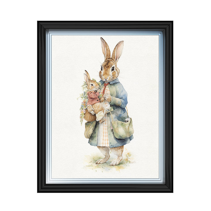 AN1551 MAMA BUNNY & BABY BUNNY