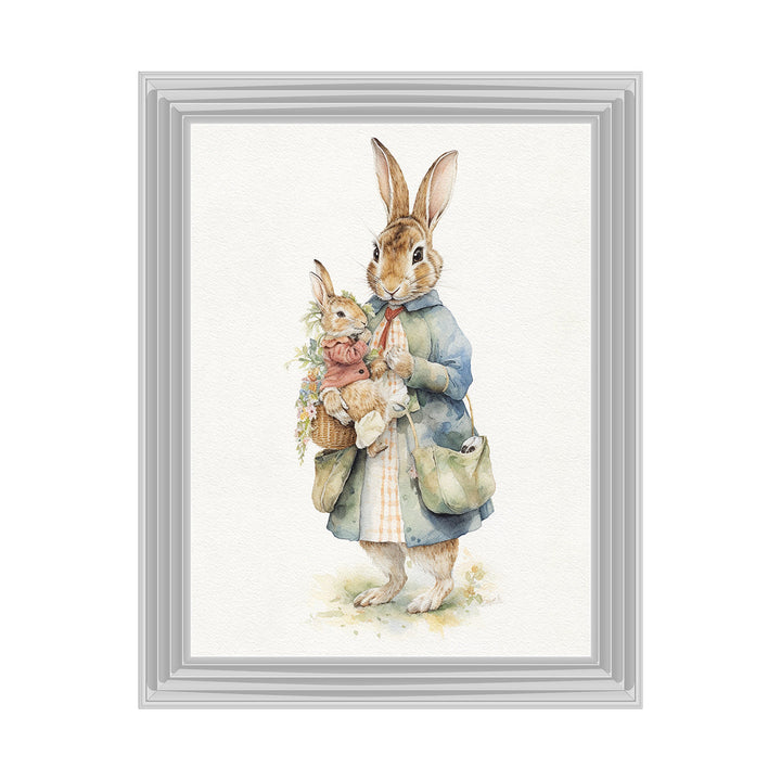 AN1551 MAMA BUNNY & BABY BUNNY