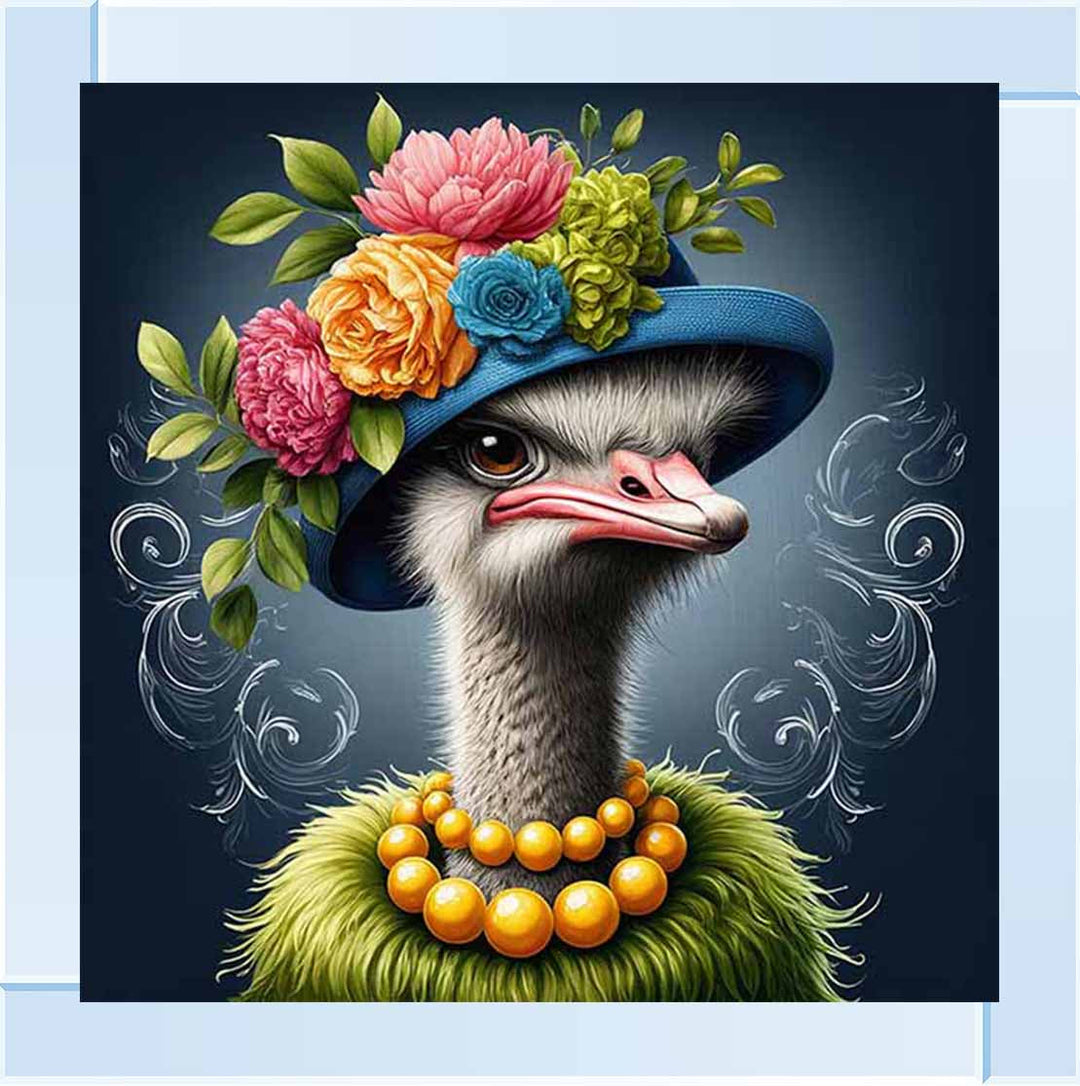 AN1628 LADY OSTRICH
