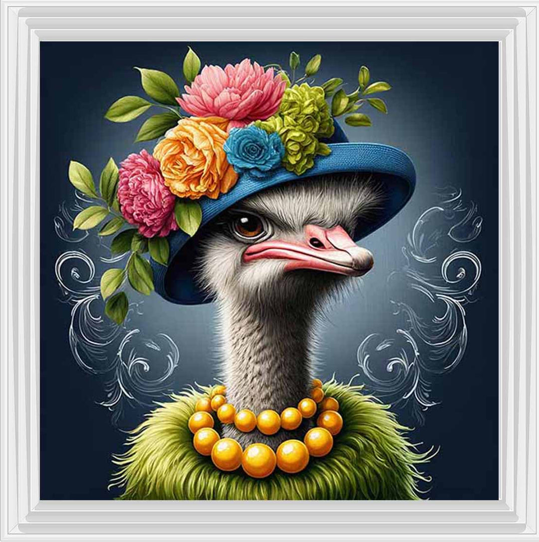 AN1628 LADY OSTRICH