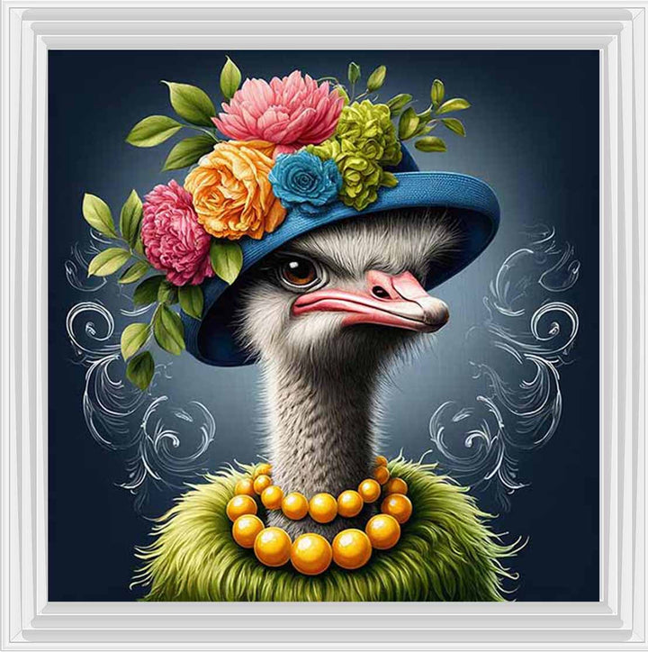AN1628 LADY OSTRICH