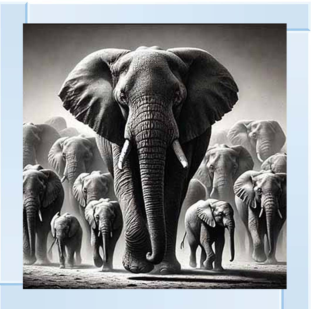 AN2132 Jabulani Elephant Herd ||