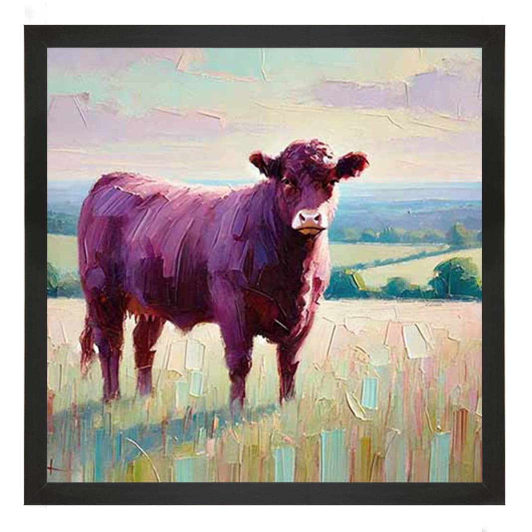 AN2150 Alone Cow Facing Right