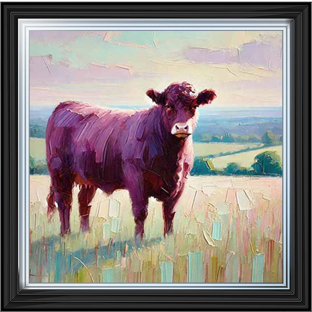 AN2150 Alone Cow Facing Right
