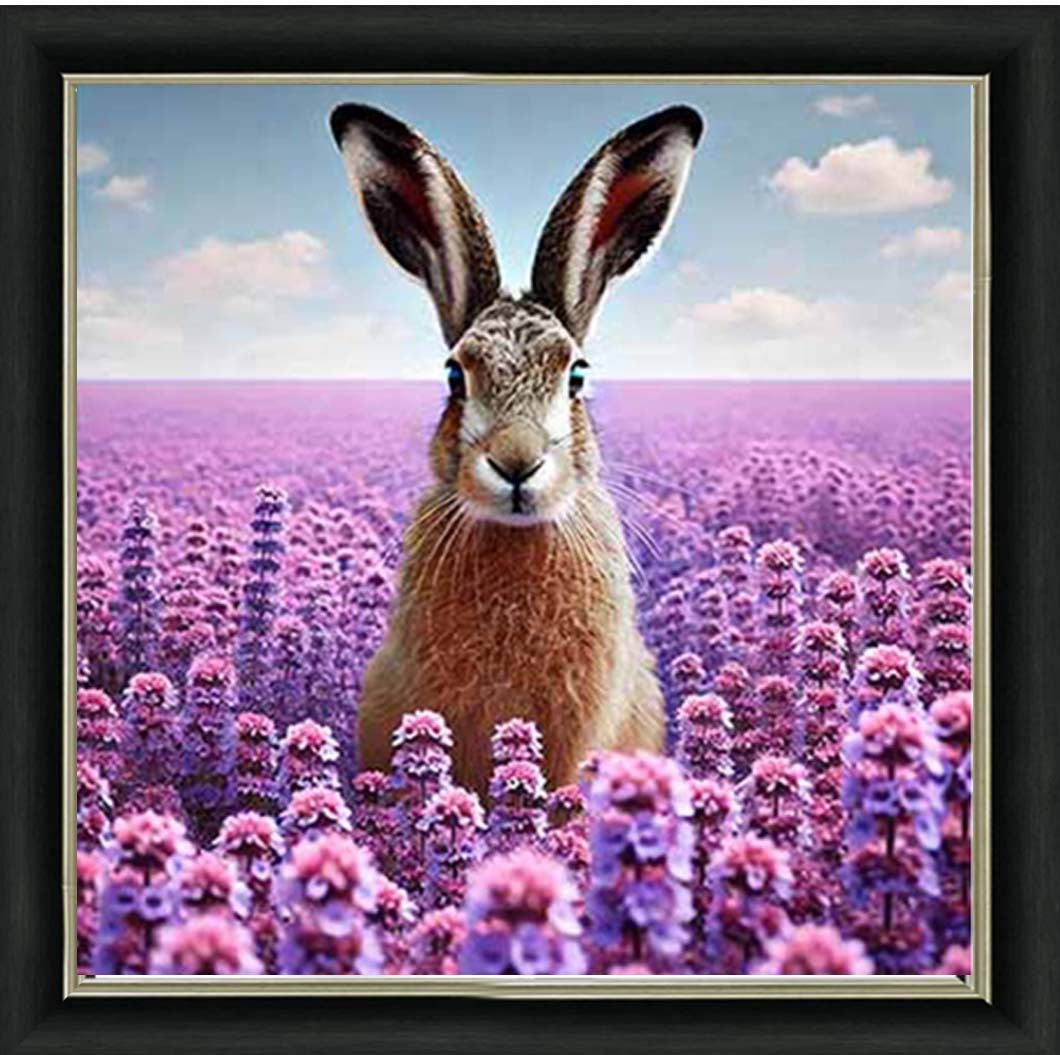AN2152 Hare In Heather Front View