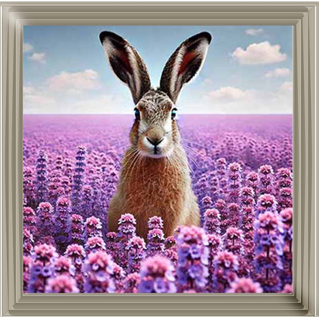 AN2152 Hare In Heather Front View