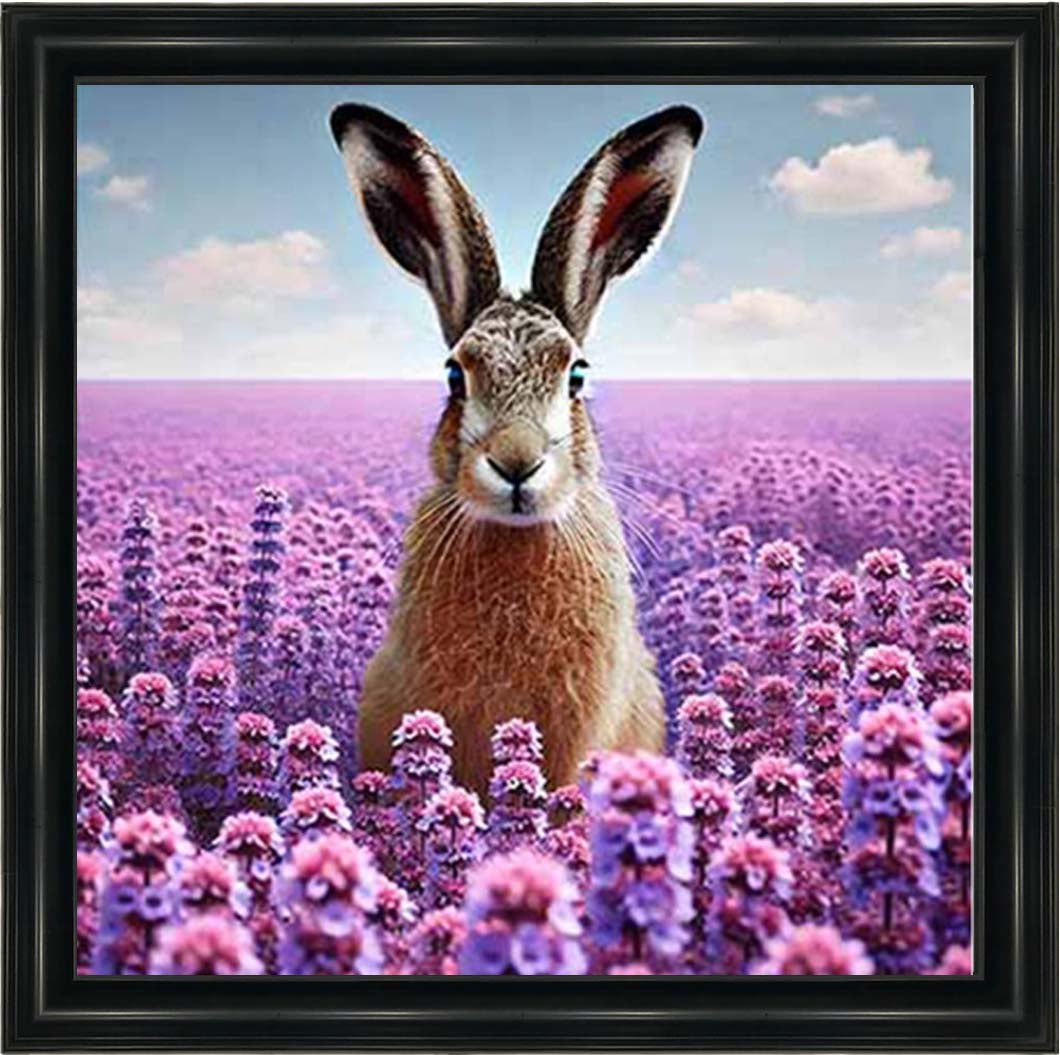 AN2152 Hare In Heather Front View