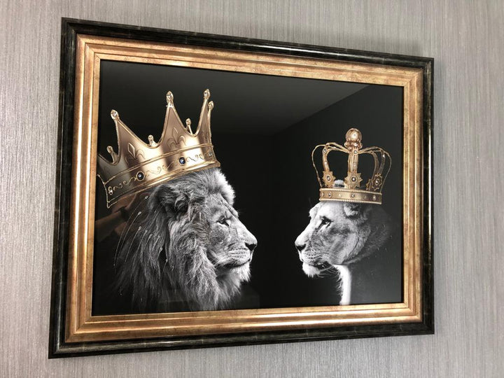 AN218 LION KING AND QUEEN