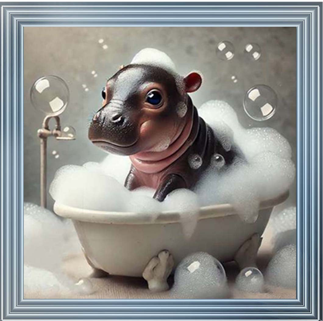 AN2201 Baby Hippo in Tub