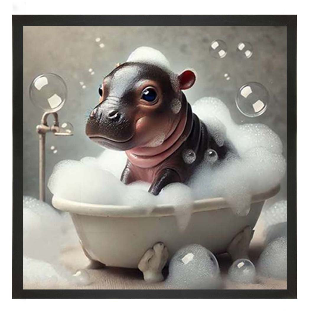 AN2201 Baby Hippo in Tub