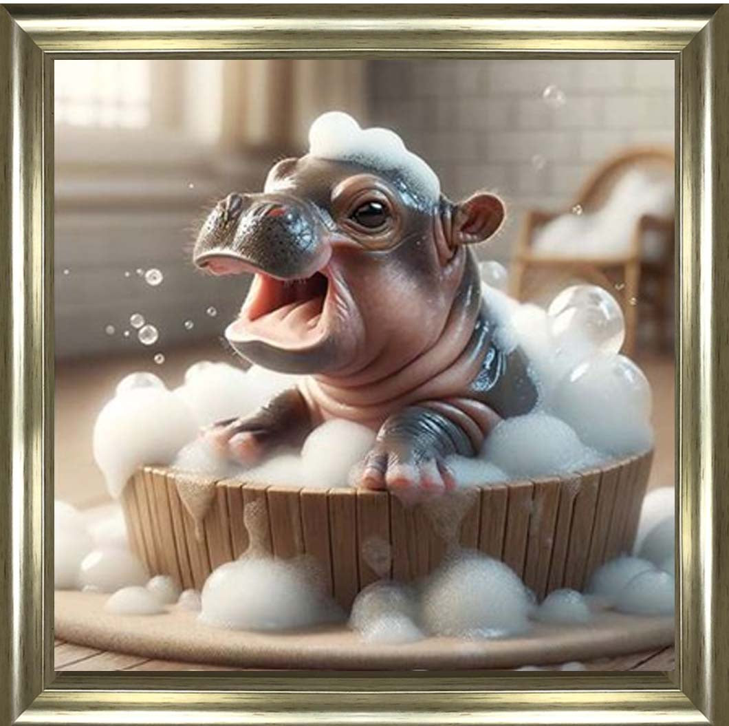 AN2202 Hippo Happy Bathing