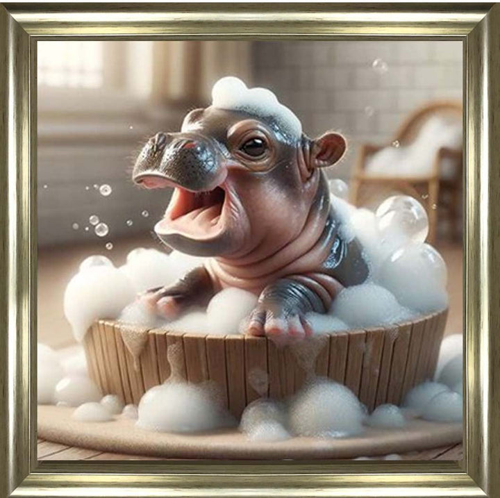 AN2202 Hippo Happy Bathing