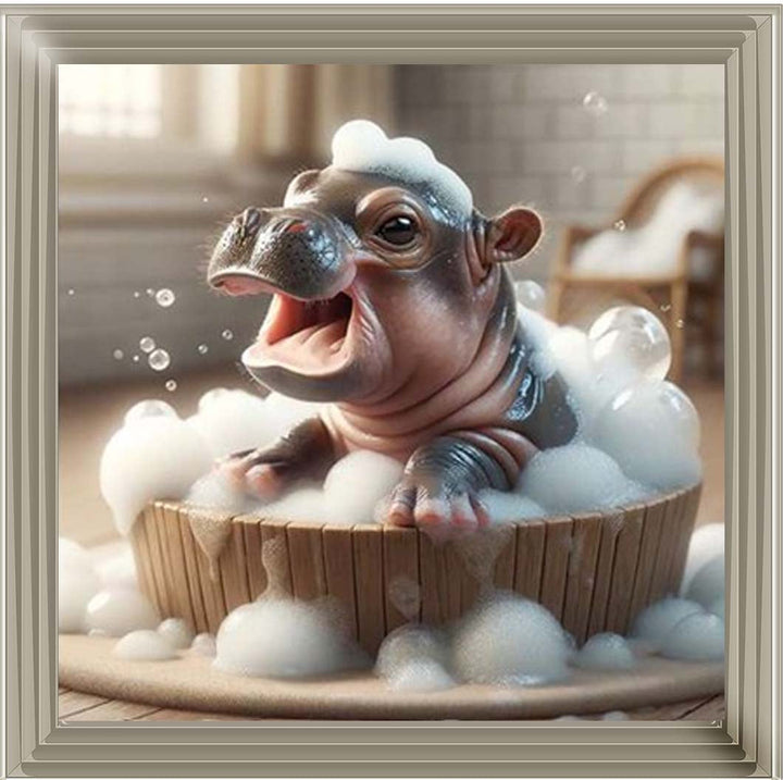 AN2202 Hippo Happy Bathing