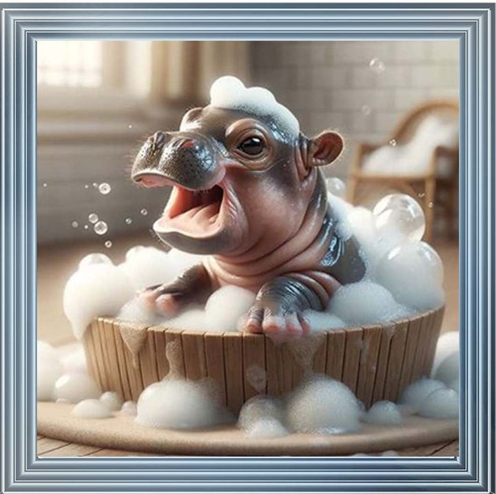 AN2202 Hippo Happy Bathing