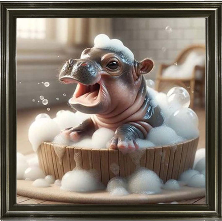 AN2202 Hippo Happy Bathing