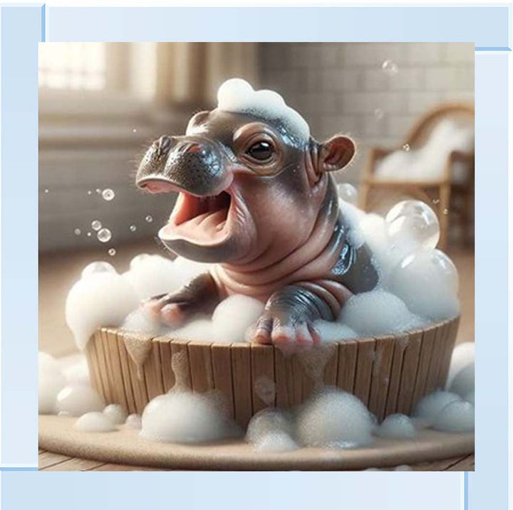 AN2202 Hippo Happy Bathing