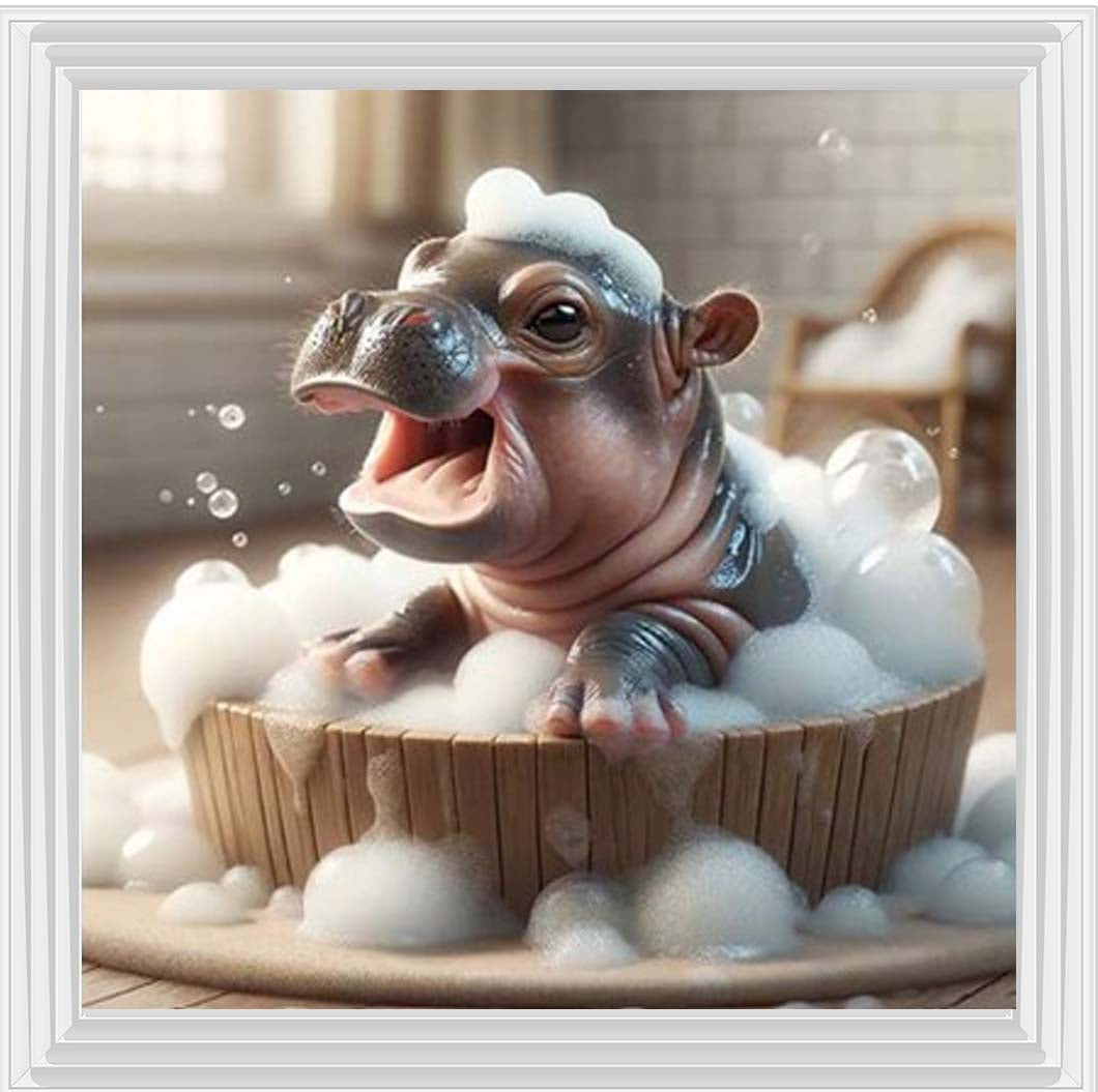 AN2202 Hippo Happy Bathing
