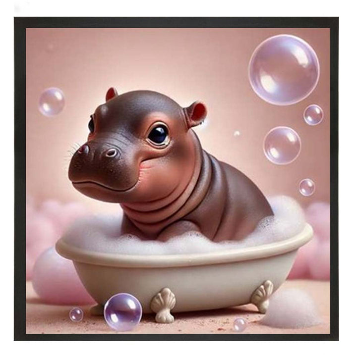 AN2204 Bathing Baby Hippo