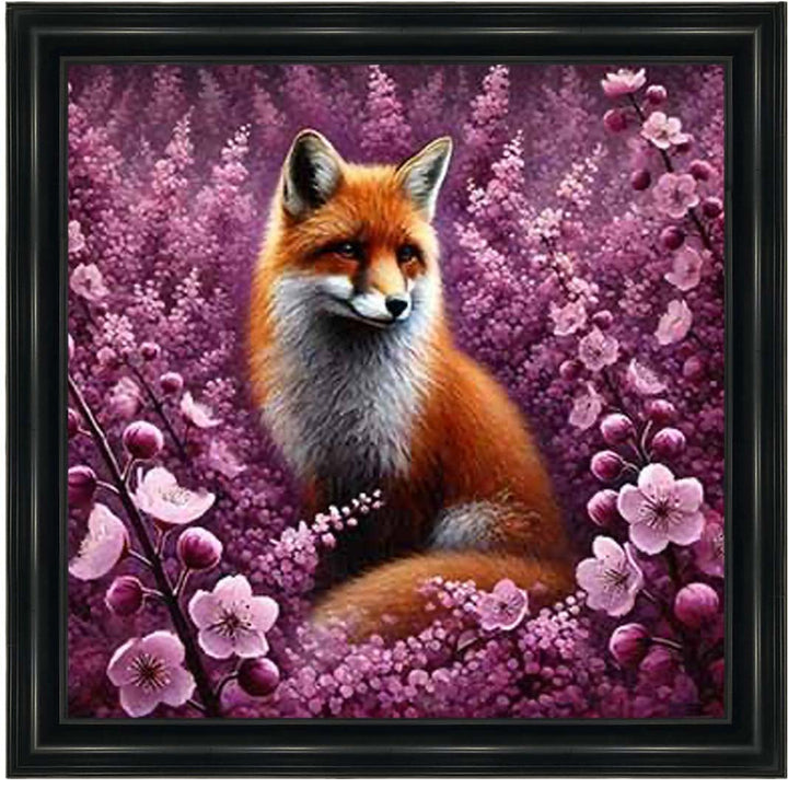 AN2215 Fox with Cherry blossom