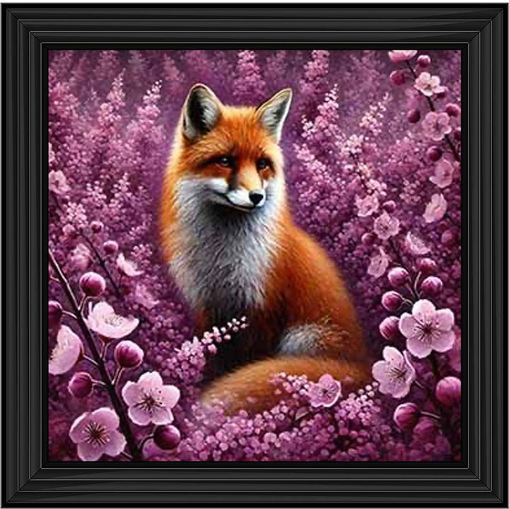 AN2215 Fox with Cherry blossom
