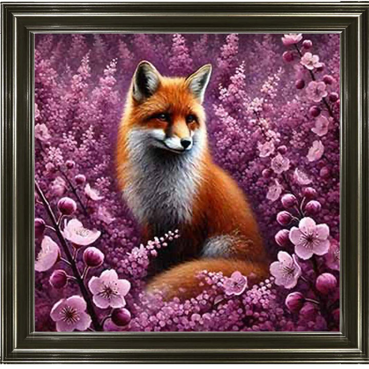 AN2215 Fox with Cherry blossom