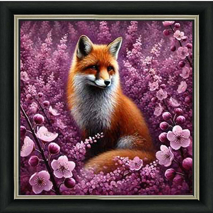 AN2215 Fox with Cherry blossom