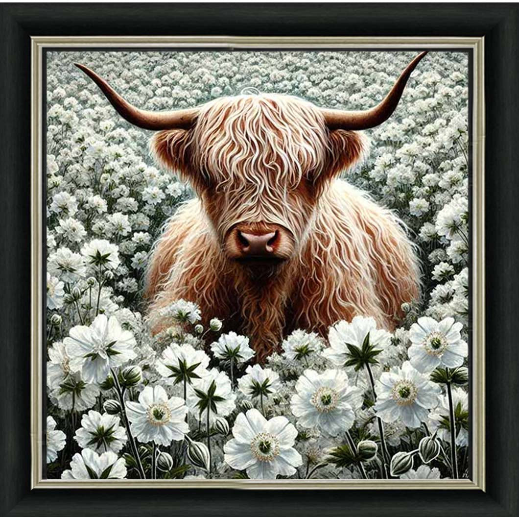 AN2242 Seamless Highland Coo